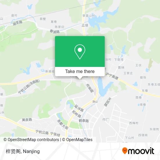 梓贤阁 map