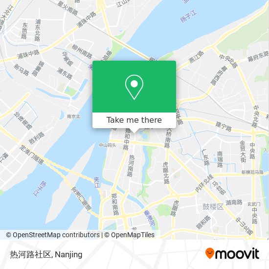 热河路社区 map