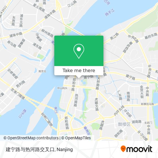 建宁路与热河路交叉口 map