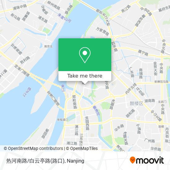 热河南路/白云亭路(路口) map
