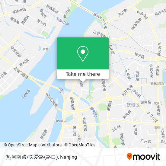 热河南路/关爱路(路口) map