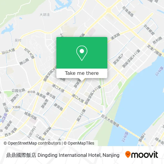 鼎鼎國際飯店 Dingding International Hotel map
