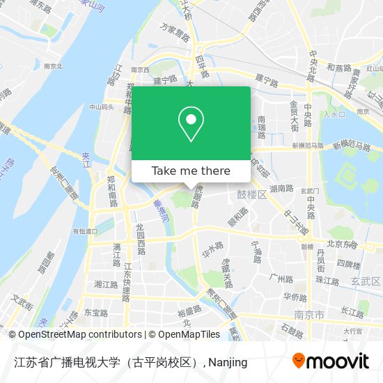 江苏省广播电视大学（古平岗校区） map