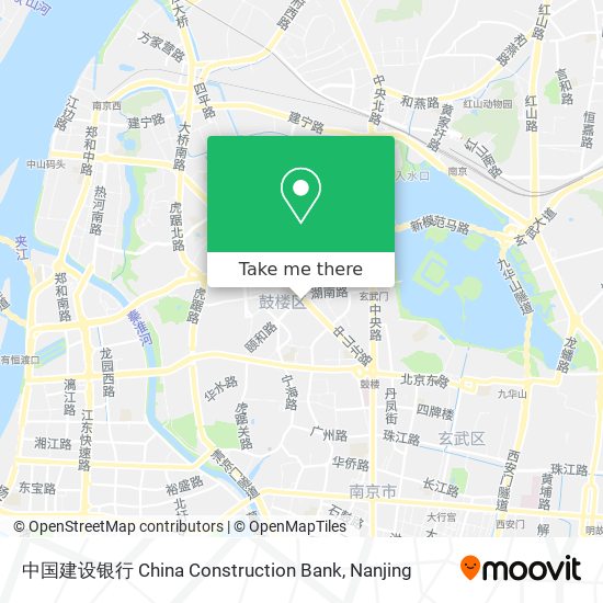 中国建设银行 China Construction Bank map