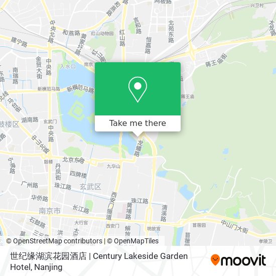 世纪缘湖滨花园酒店 | Century Lakeside Garden Hotel map