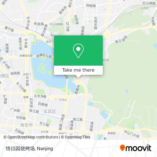 情侣园烧烤场 map