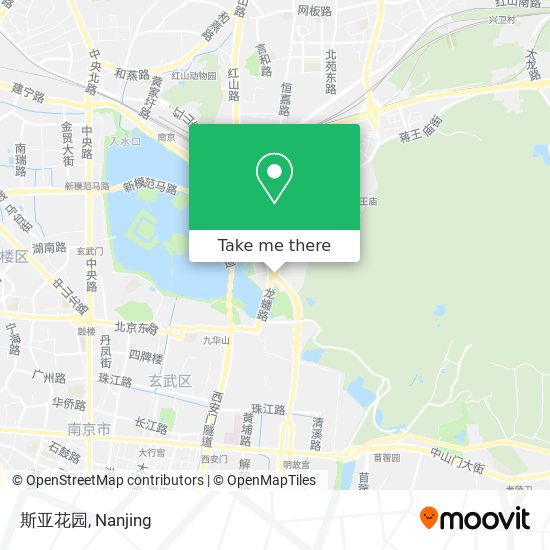 斯亚花园 map