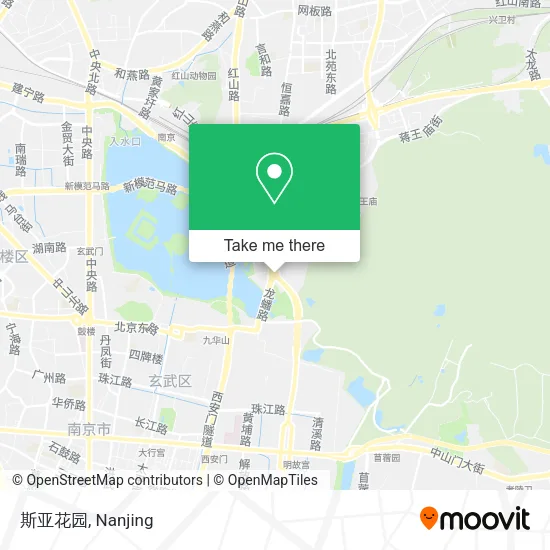 斯亚花园 map
