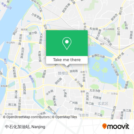 中石化加油站 map