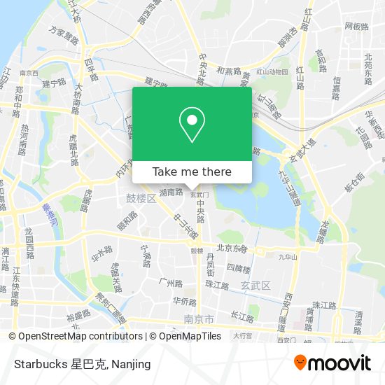 Starbucks 星巴克 map