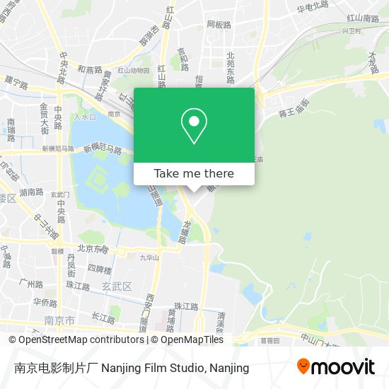 南京电影制片厂 Nanjing Film Studio map
