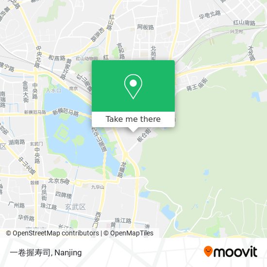 一卷握寿司 map