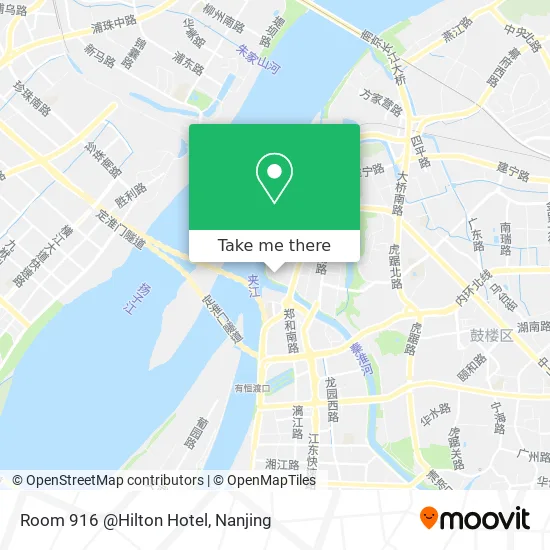 Room 916 @Hilton Hotel map