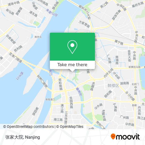 张家大院 map