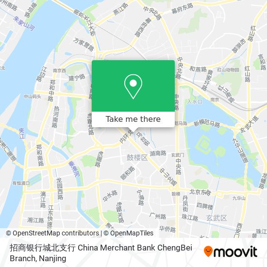 招商银行城北支行 China Merchant Bank ChengBei Branch map