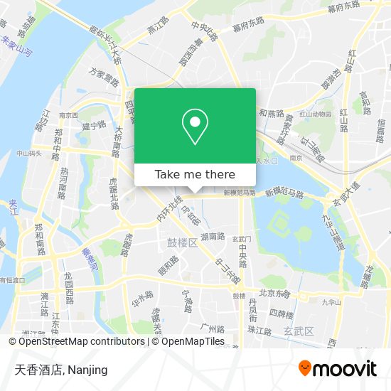 天香酒店 map
