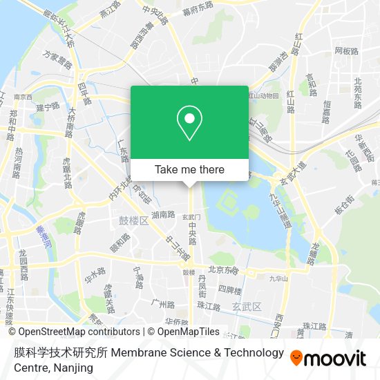 膜科学技术研究所 Membrane Science & Technology Centre map
