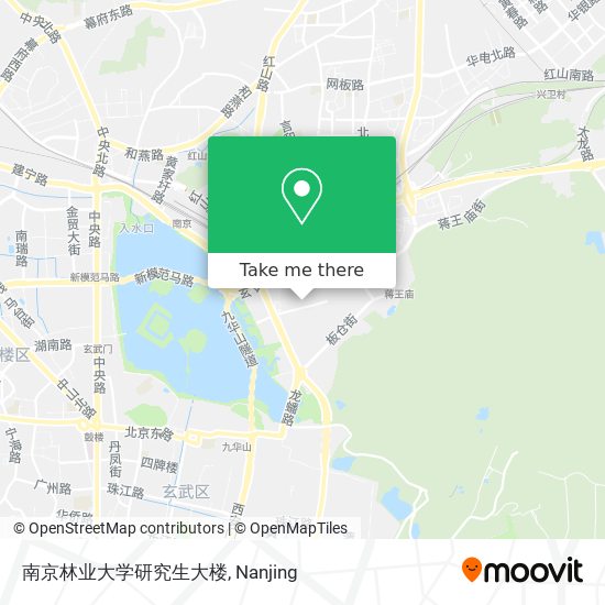 南京林业大学研究生大楼 map