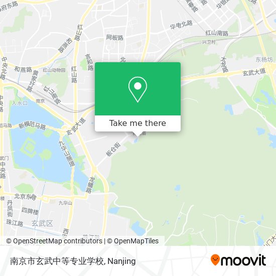 南京市玄武中等专业学校 map
