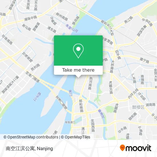 南空江滨公寓 map