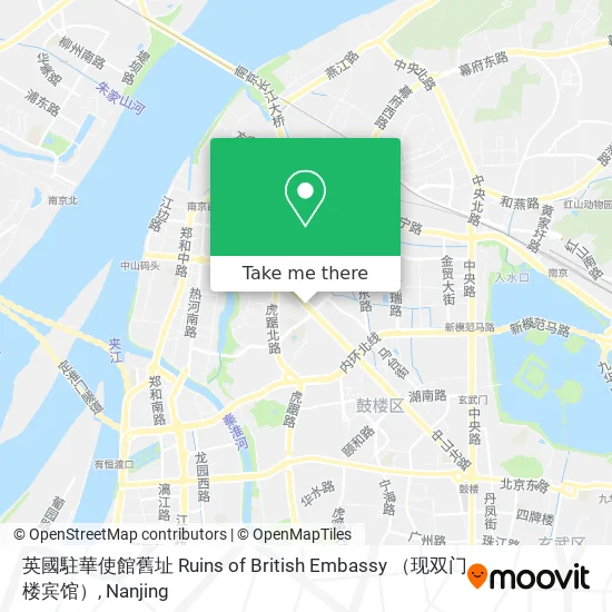 英國駐華使館舊址 Ruins of British Embassy （现双门楼宾馆） map