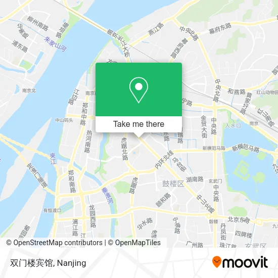 双门楼宾馆 map