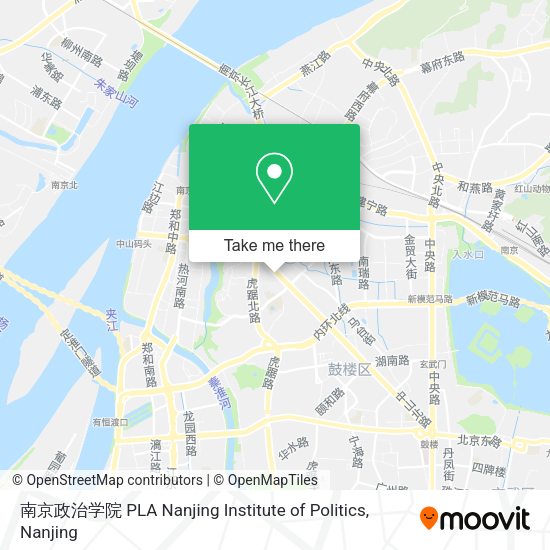 南京政治学院 PLA Nanjing Institute of Politics map