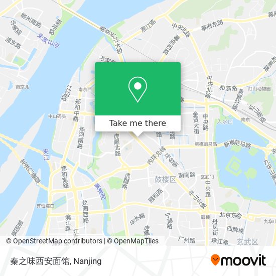 秦之味西安面馆 map