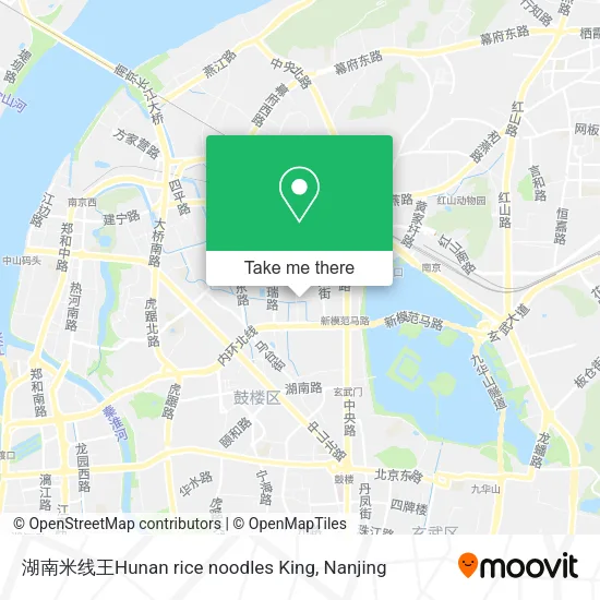 湖南米线王Hunan rice noodles King map