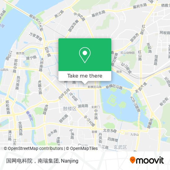 国网电科院，南瑞集团 map