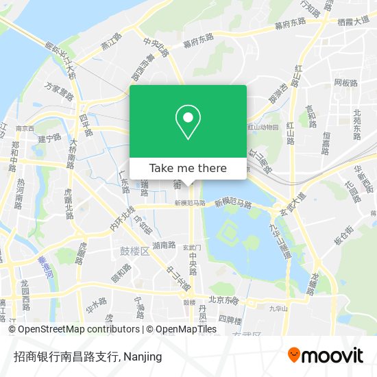 招商银行南昌路支行 map