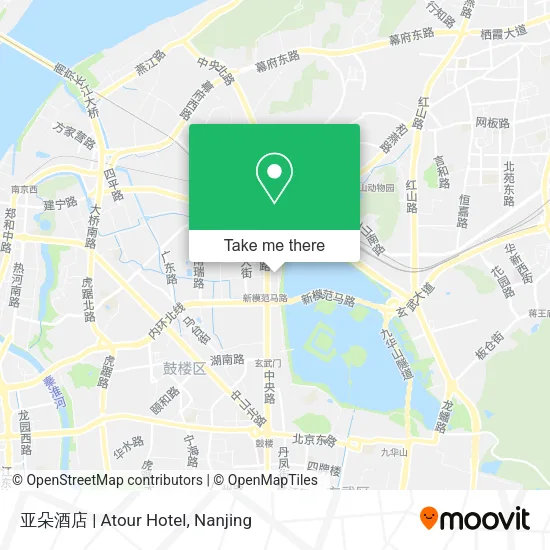 亚朵酒店 | Atour Hotel map