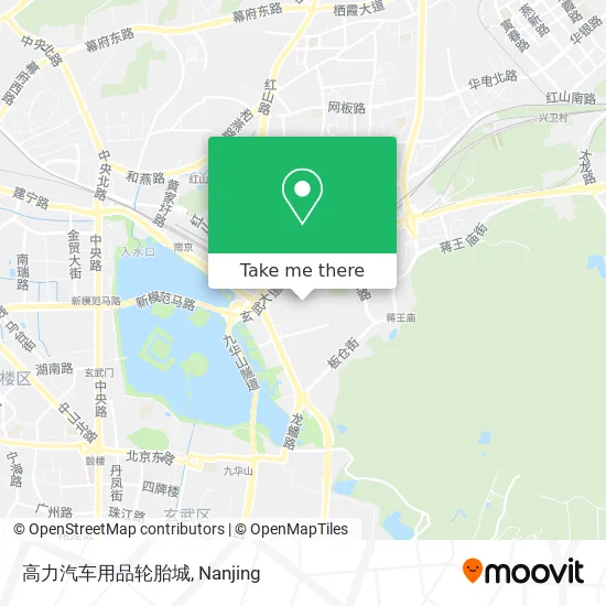 高力汽车用品轮胎城 map