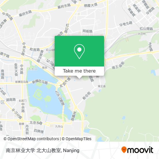 南京林业大学  北大山教室 map