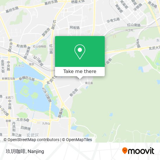 玖玥咖啡 map