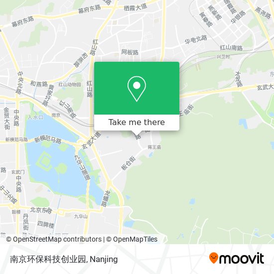 南京环保科技创业园 map