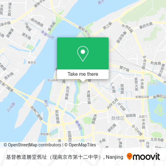 基督教道勝堂舊址（现南京市第十二中学） map