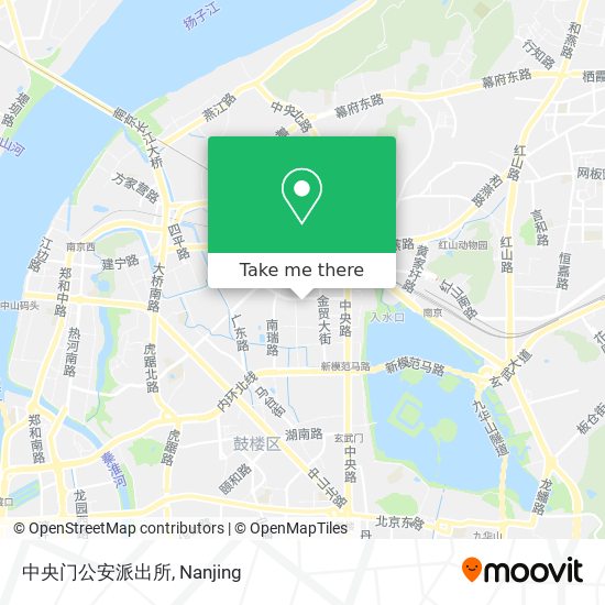中央门公安派出所 map