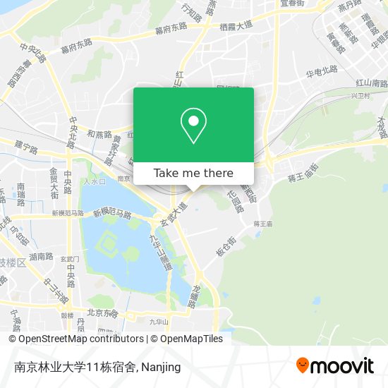 南京林业大学11栋宿舍 map