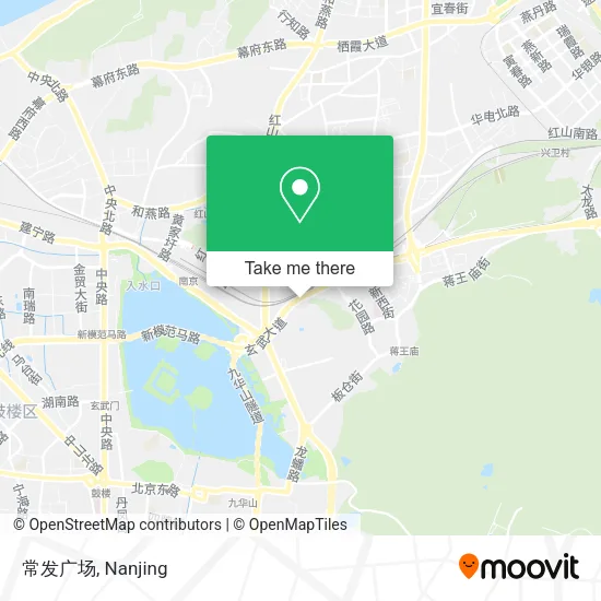 常发广场 map