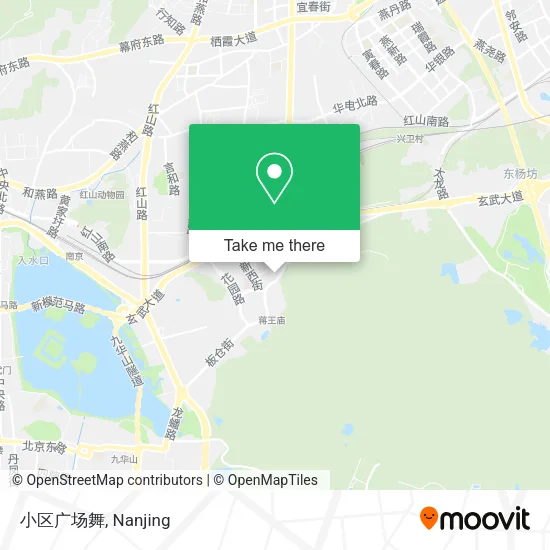 小区广场舞 map