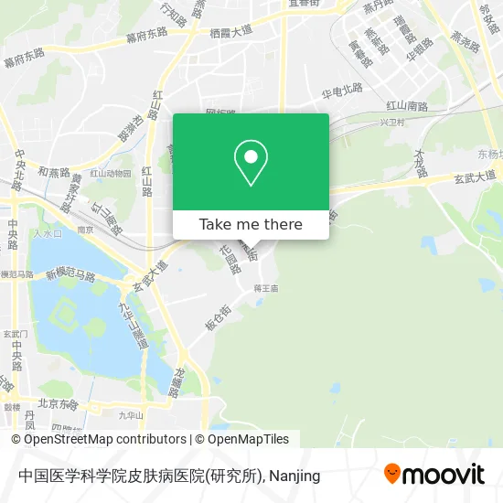 中国医学科学院皮肤病医院(研究所) map