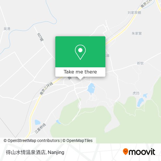 得山水情温泉酒店 map