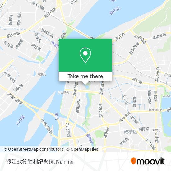 渡江战役胜利纪念碑 map