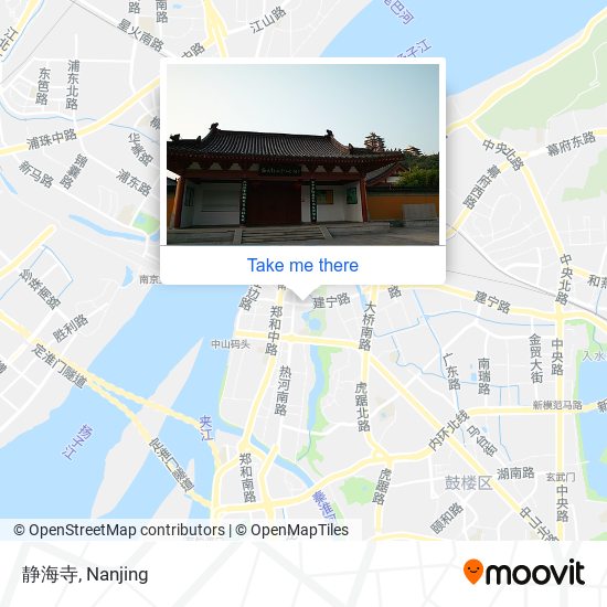 静海寺 map