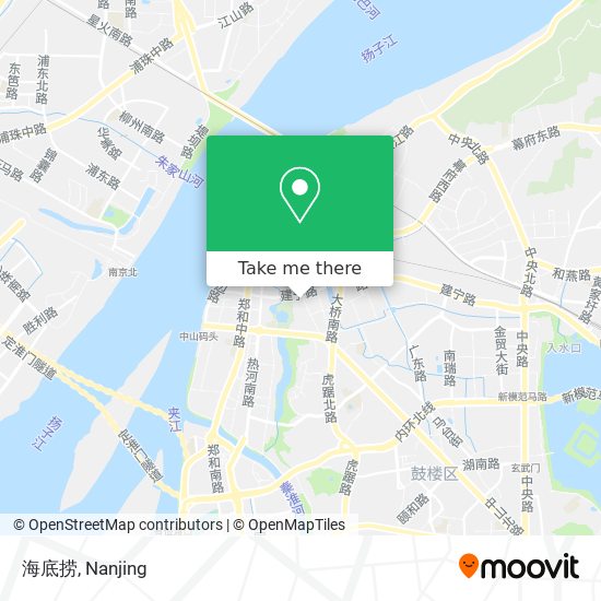 海底捞 map