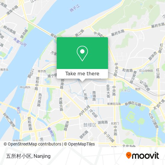 五所村小区 map