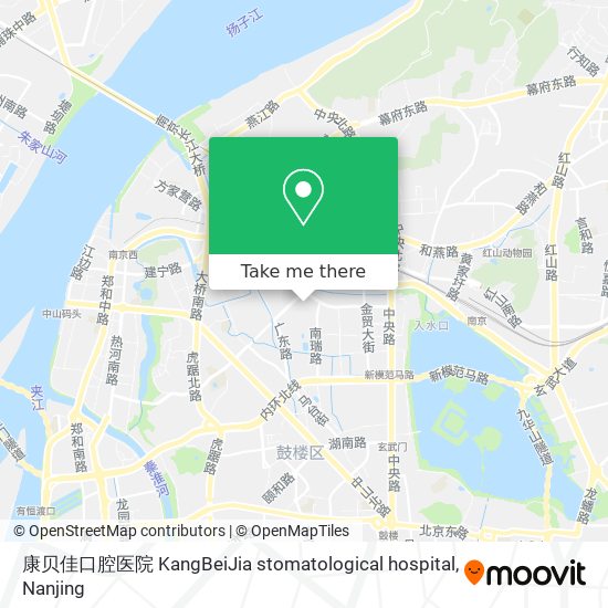 康贝佳口腔医院  KangBeiJia stomatological hospital map