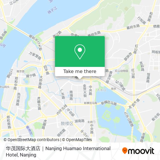 华茂国际大酒店｜Nanjing Huamao International Hotel map