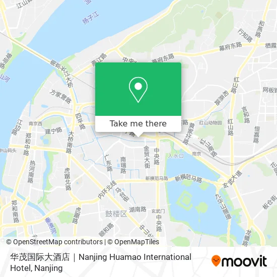 华茂国际大酒店｜Nanjing Huamao International Hotel map